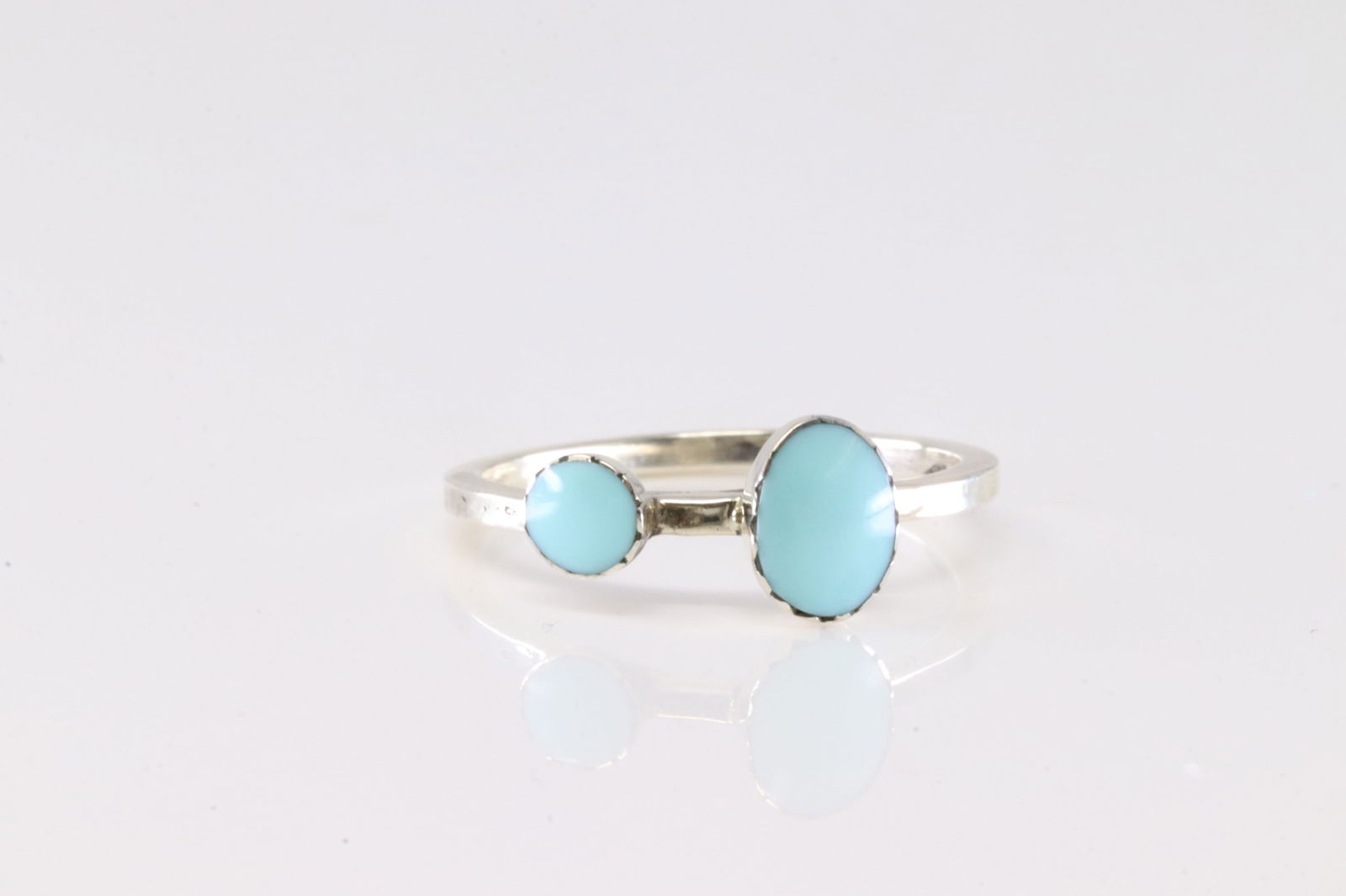 America Sterling Silver Turquoise Ring. (1 of 3)