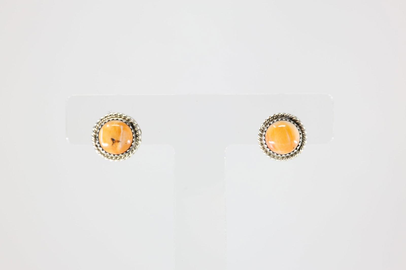 America Sterling Silver Spiny Oyster Post Earring's. (1 of 3)