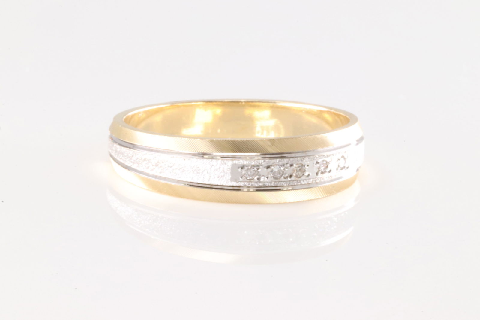 Wedding Diamond Ring 14Kt. - 2
