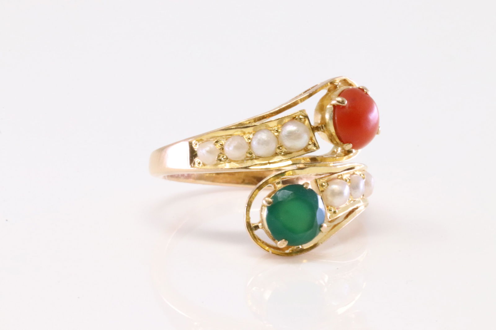Multi-Color Stone Ring 18Kt. - 3