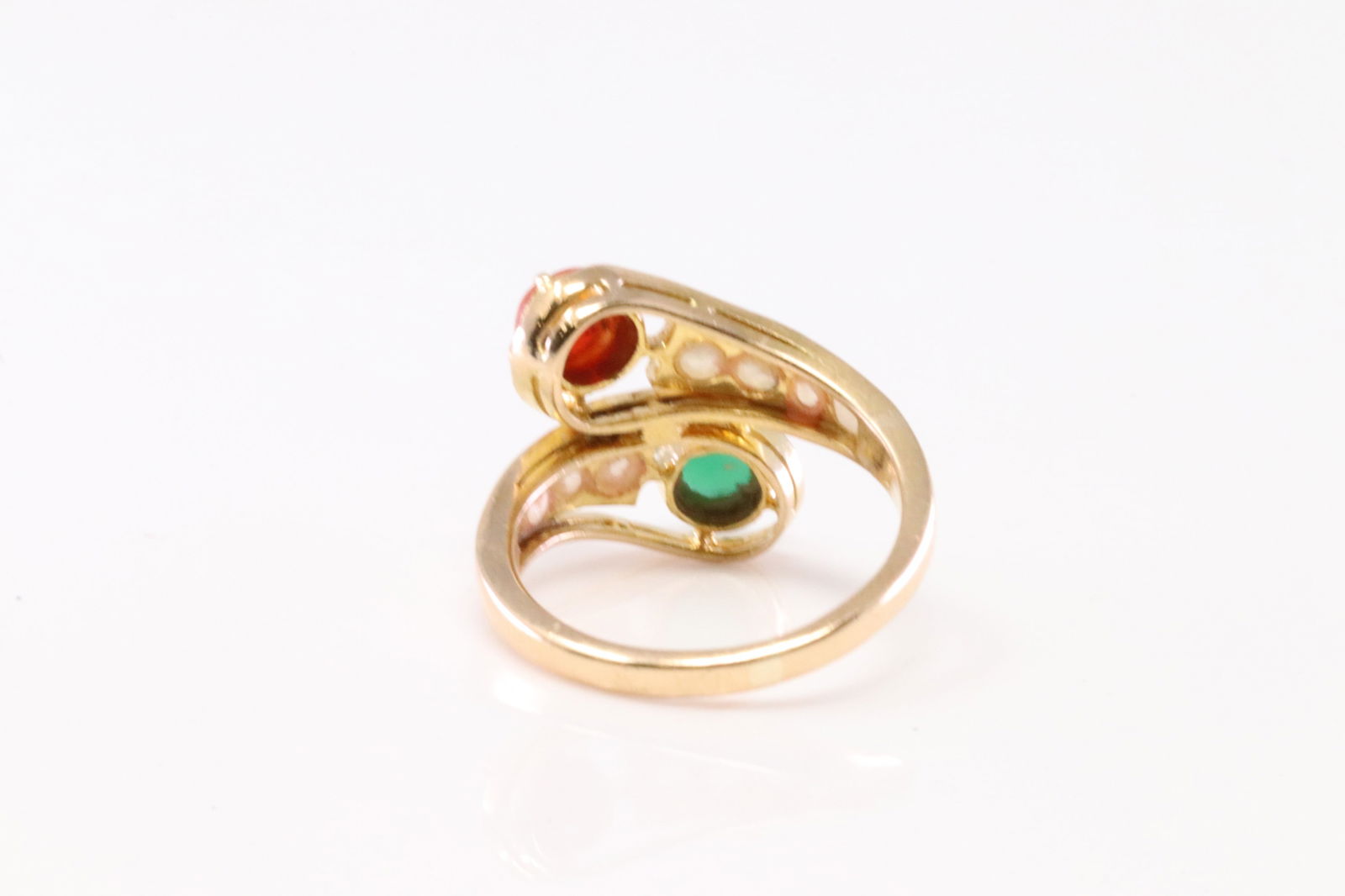 Multi-Color Stone Ring 18Kt. - 4