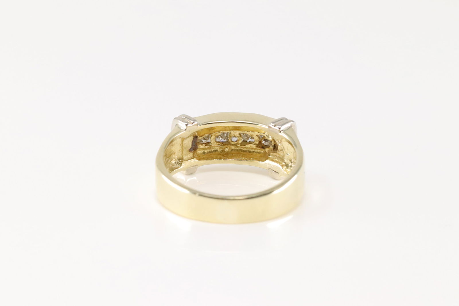 Wedding Diamond Ring 14Kt. - 4