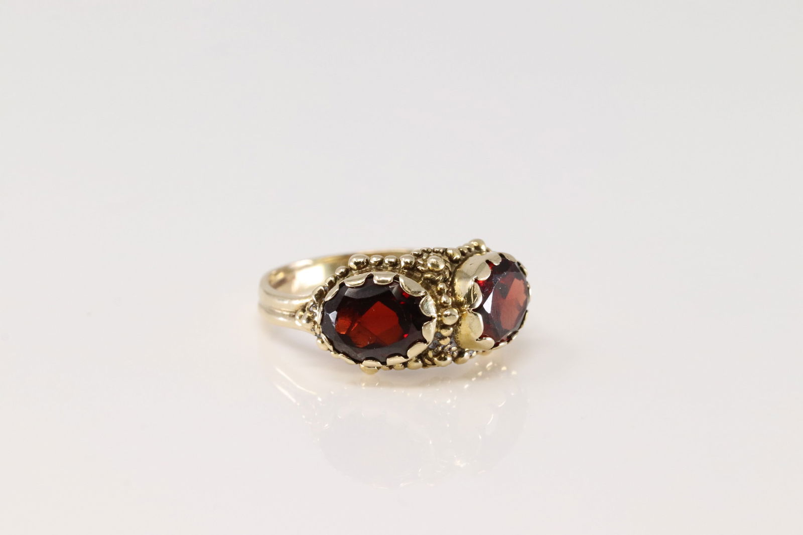 Garnet Ring 14Kt. - 2