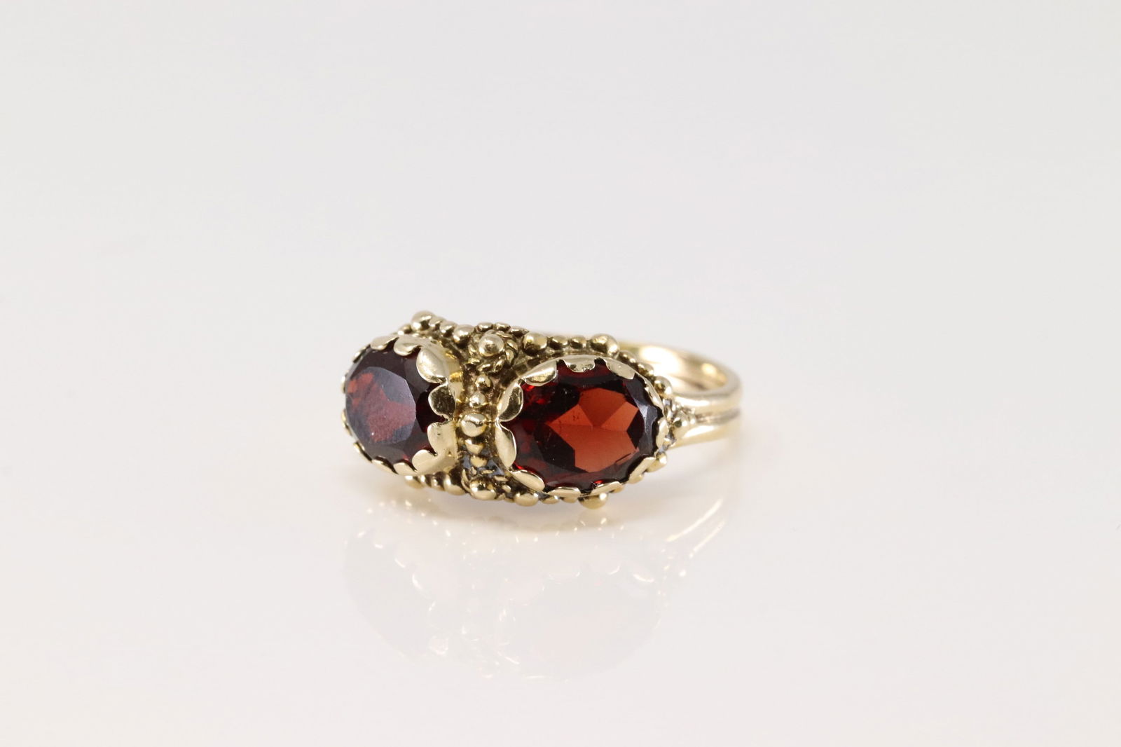 Garnet Ring 14Kt. - 3
