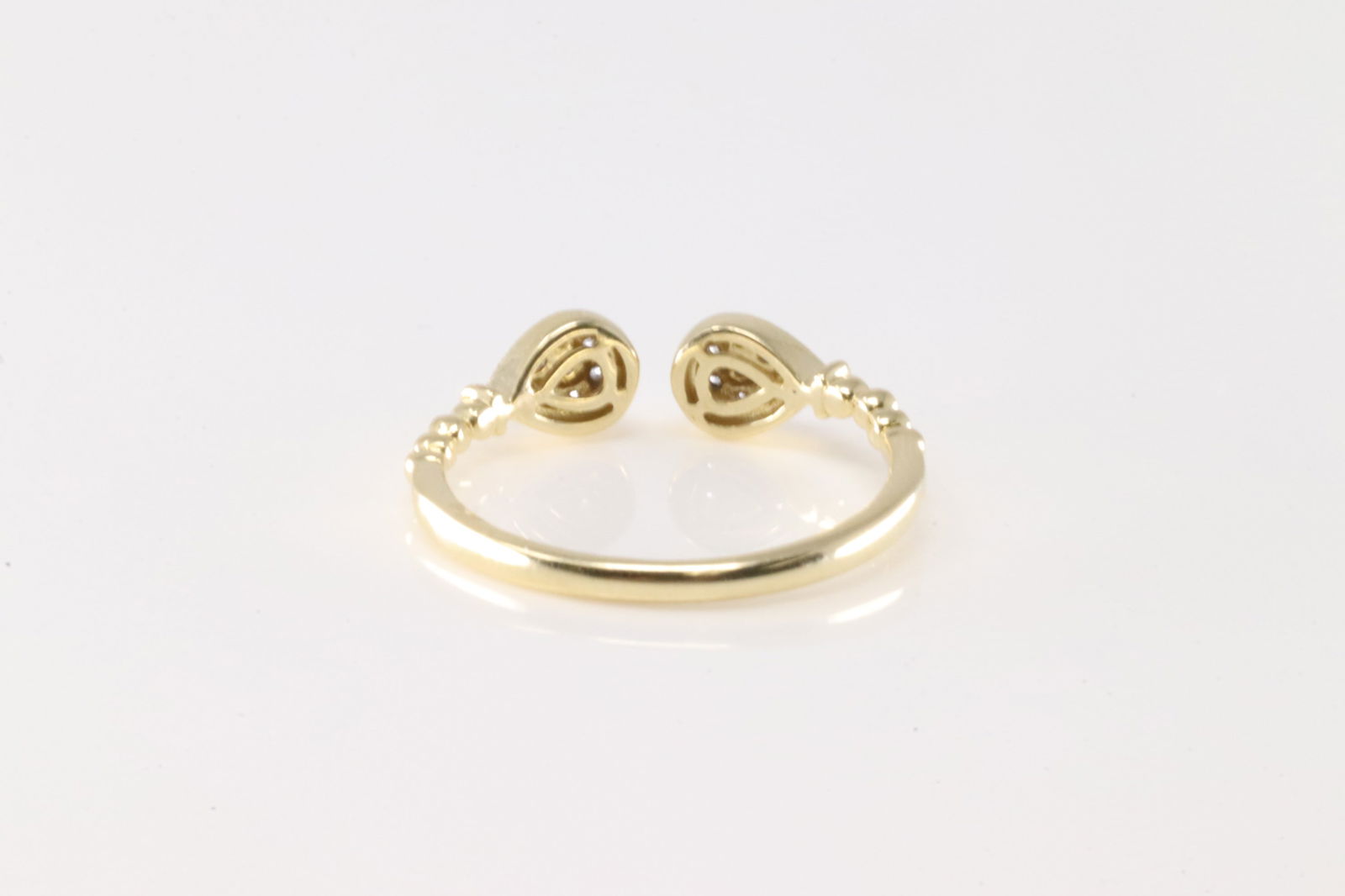 Diamond Open Ring 14Kt. - 4