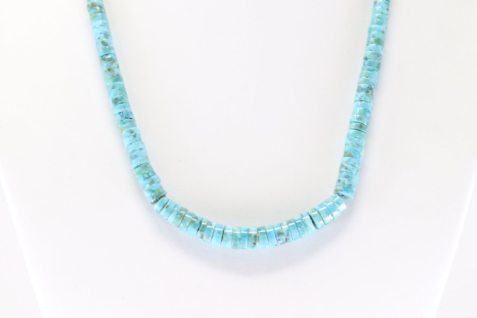 America Sterling Silver Turquoise Necklace. (1 of 3)