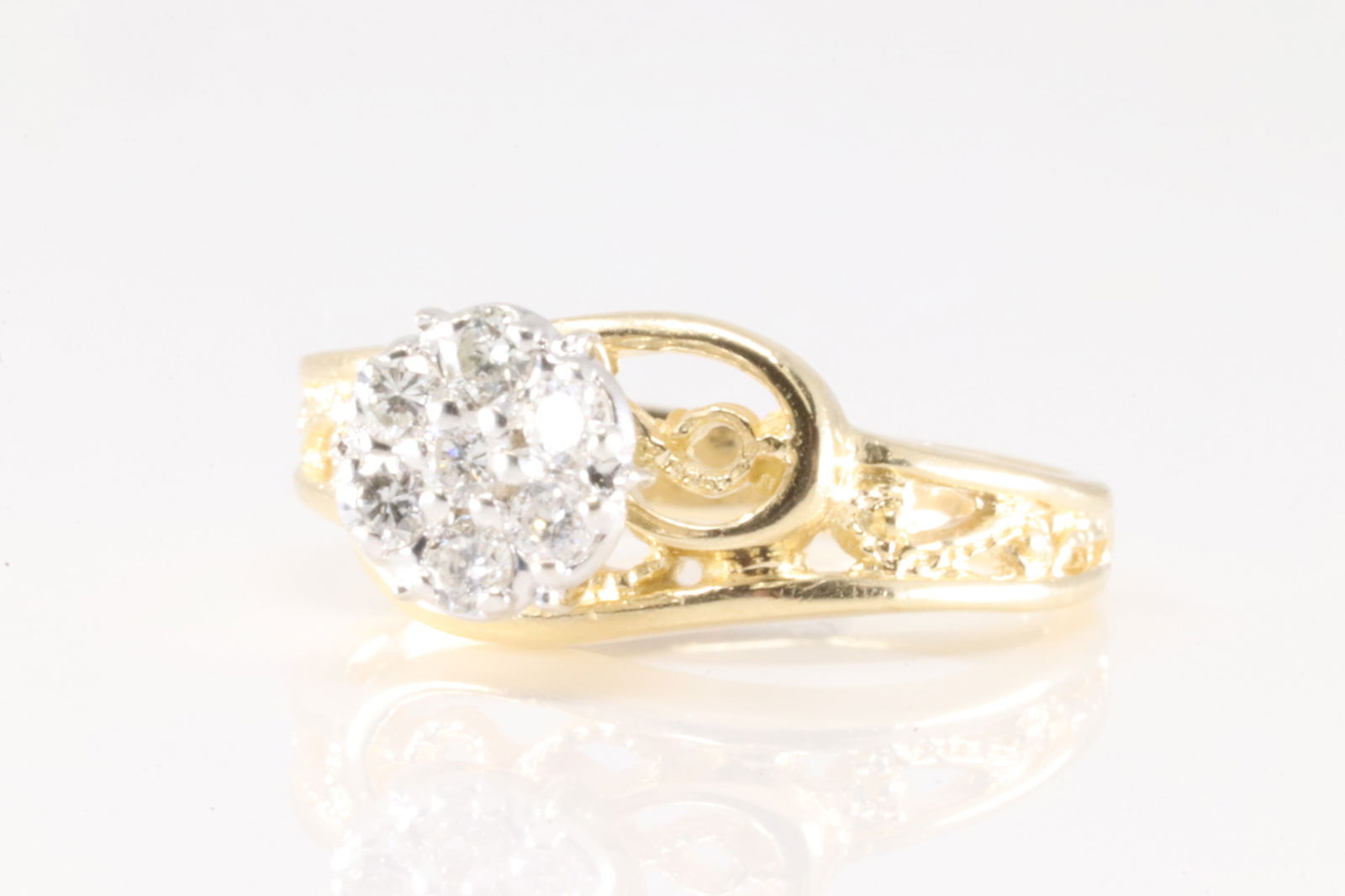 Diamond Ring 14Kt. - 3