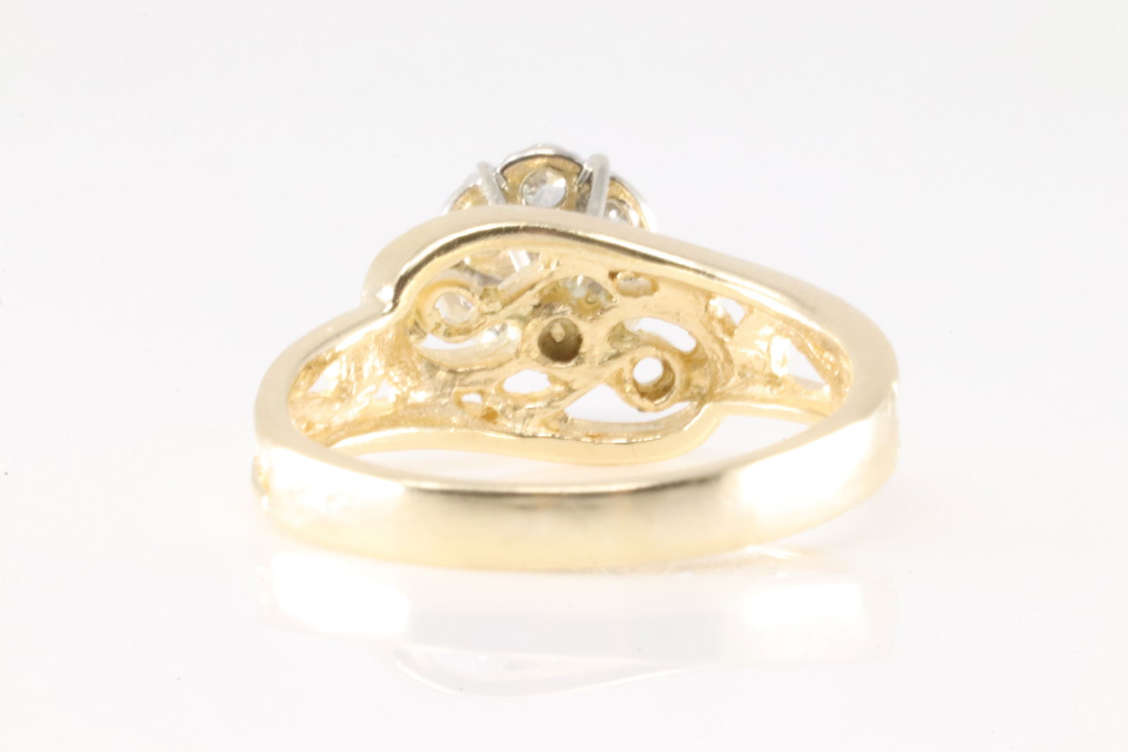 Diamond Ring 14Kt. - 4