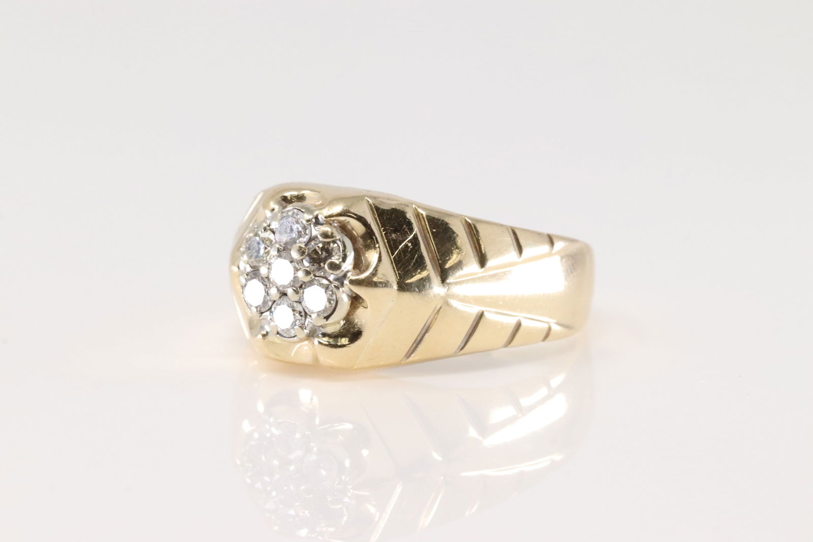 Diamond Ring 14Kt. - 3