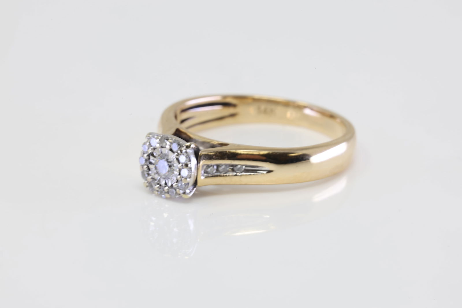 Diamond Ring 14Kt. - 3