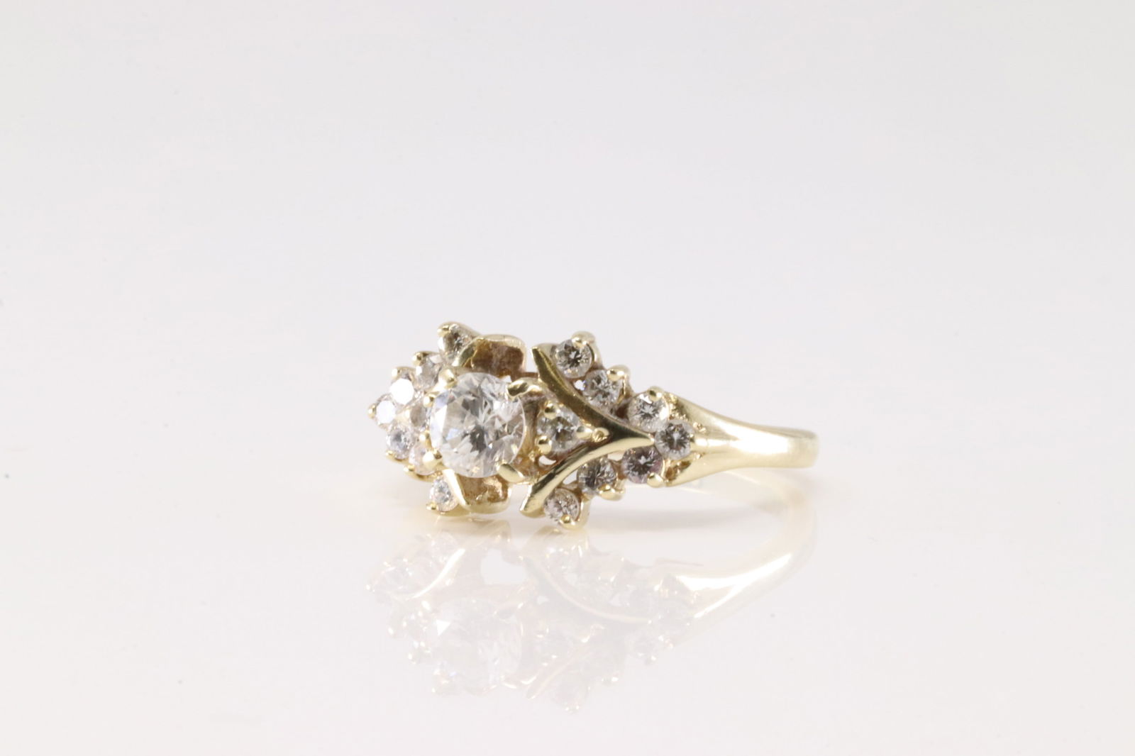 Diamond Ring 14Kt. - 3