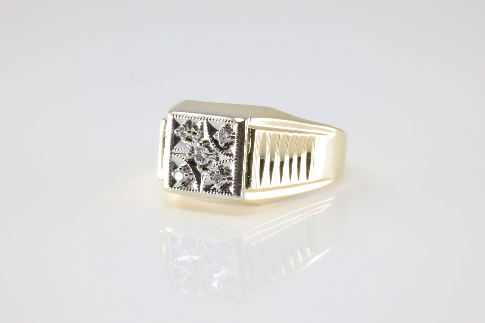 Diamond Ring 14Kt. - 3
