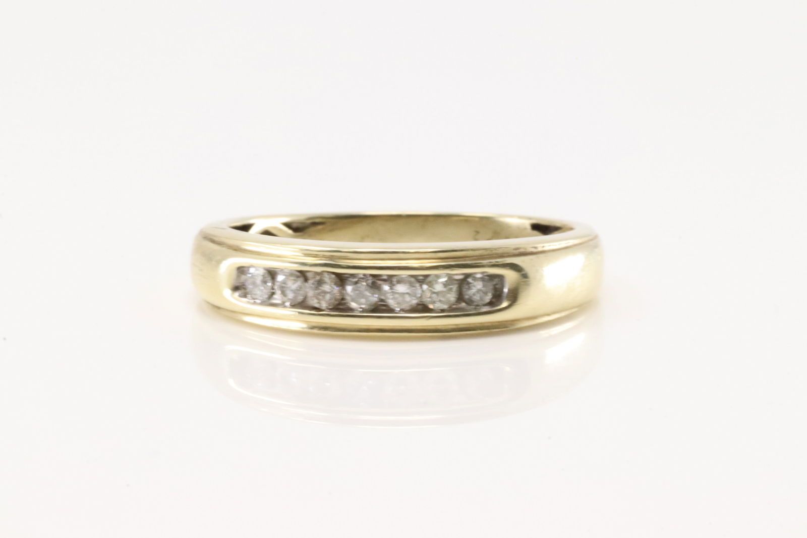 Wedding Diamond Ring 10Kt. - 3