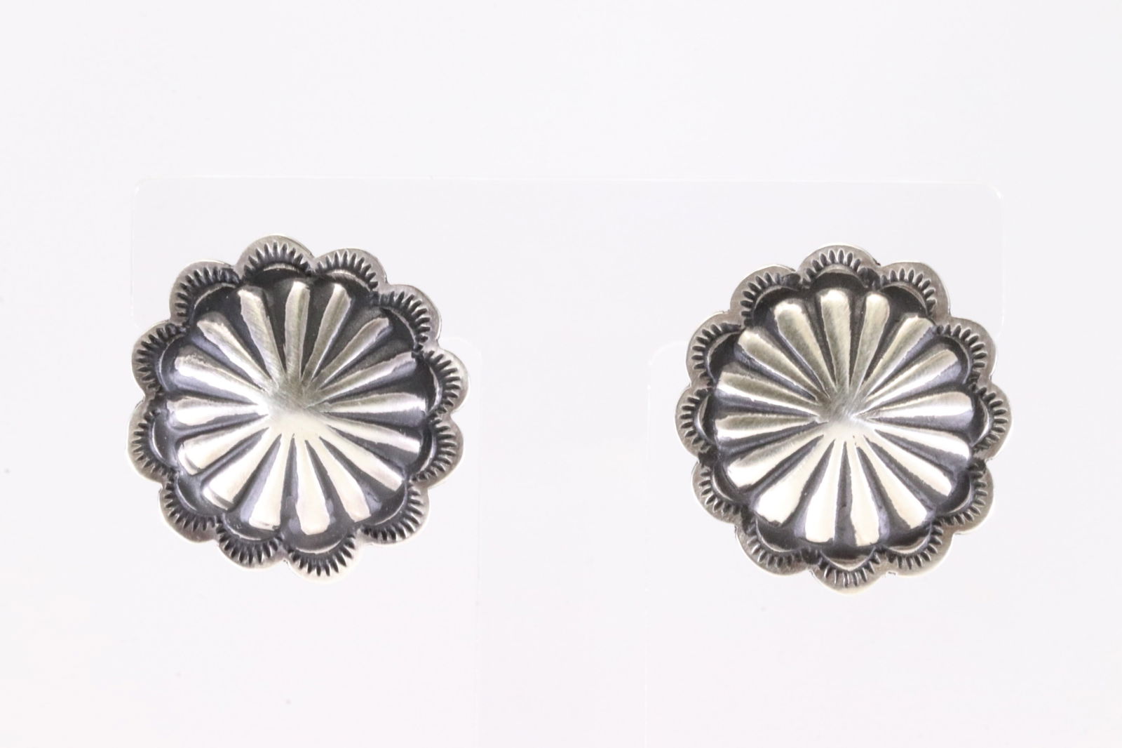 America Sterling Silver Solid Stamped Post Earring's.: This is a America Sterling Silver Solid Stamped Post Earring's.