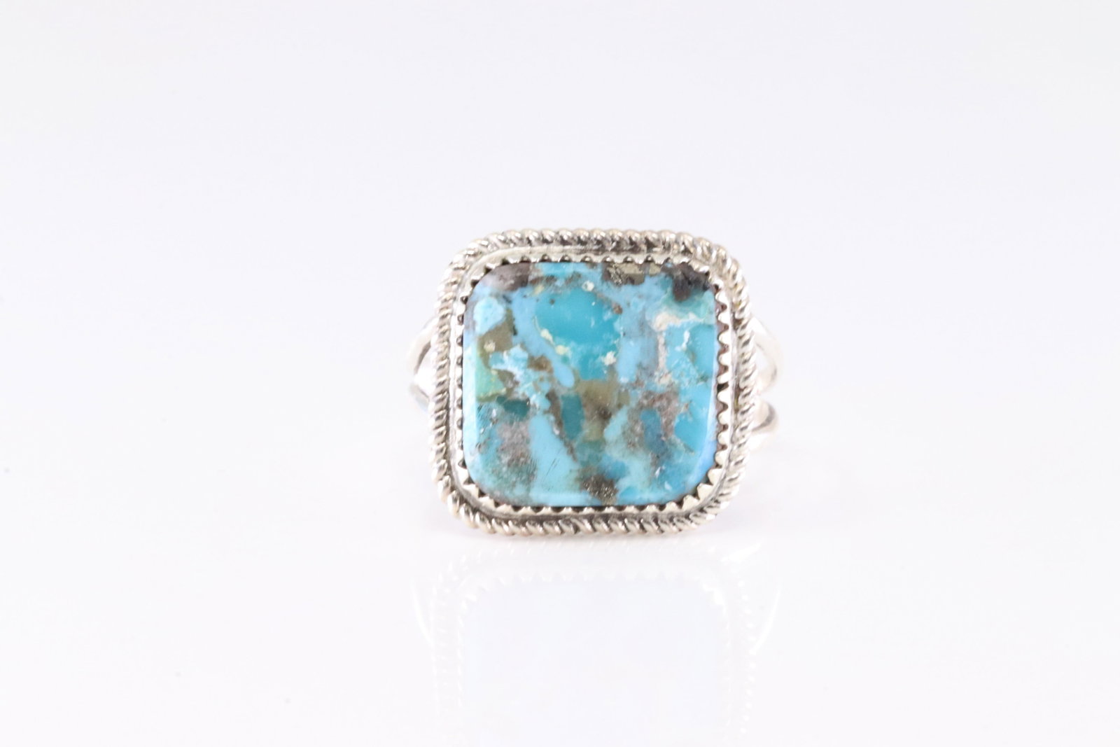 Native America Navajo Sterling Silver Turquoise Ring S.Etcitty.: This I sa Native America Navajo Sterling Silver Turquoise Ring S.Etcitty. Ring size: 11.00.