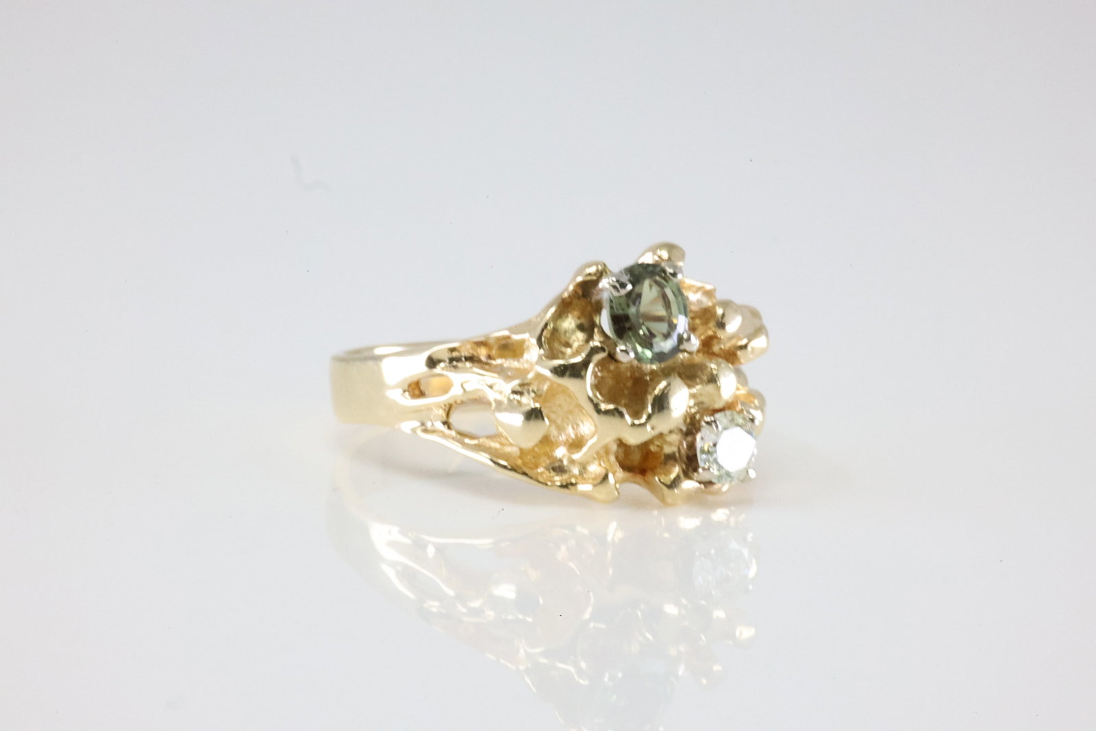 Nugget Diamond Ring - 2