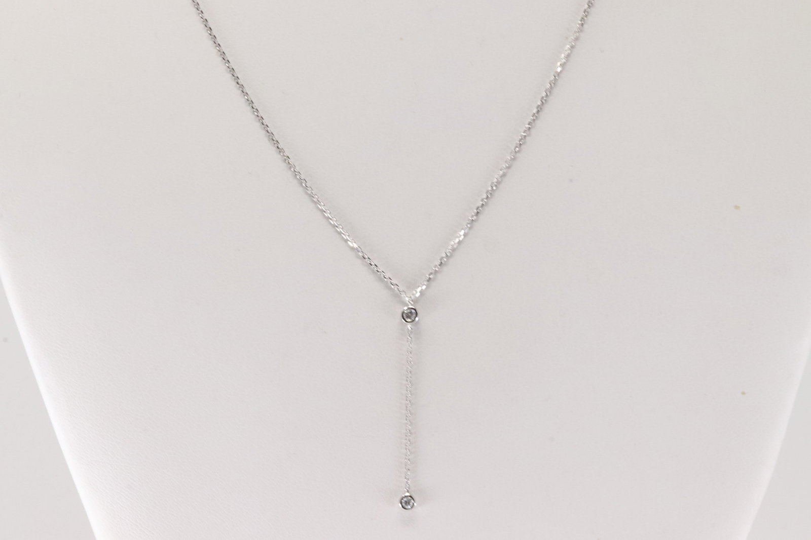 Diamond By Yard Necklace 14Kt. (1 of 3)