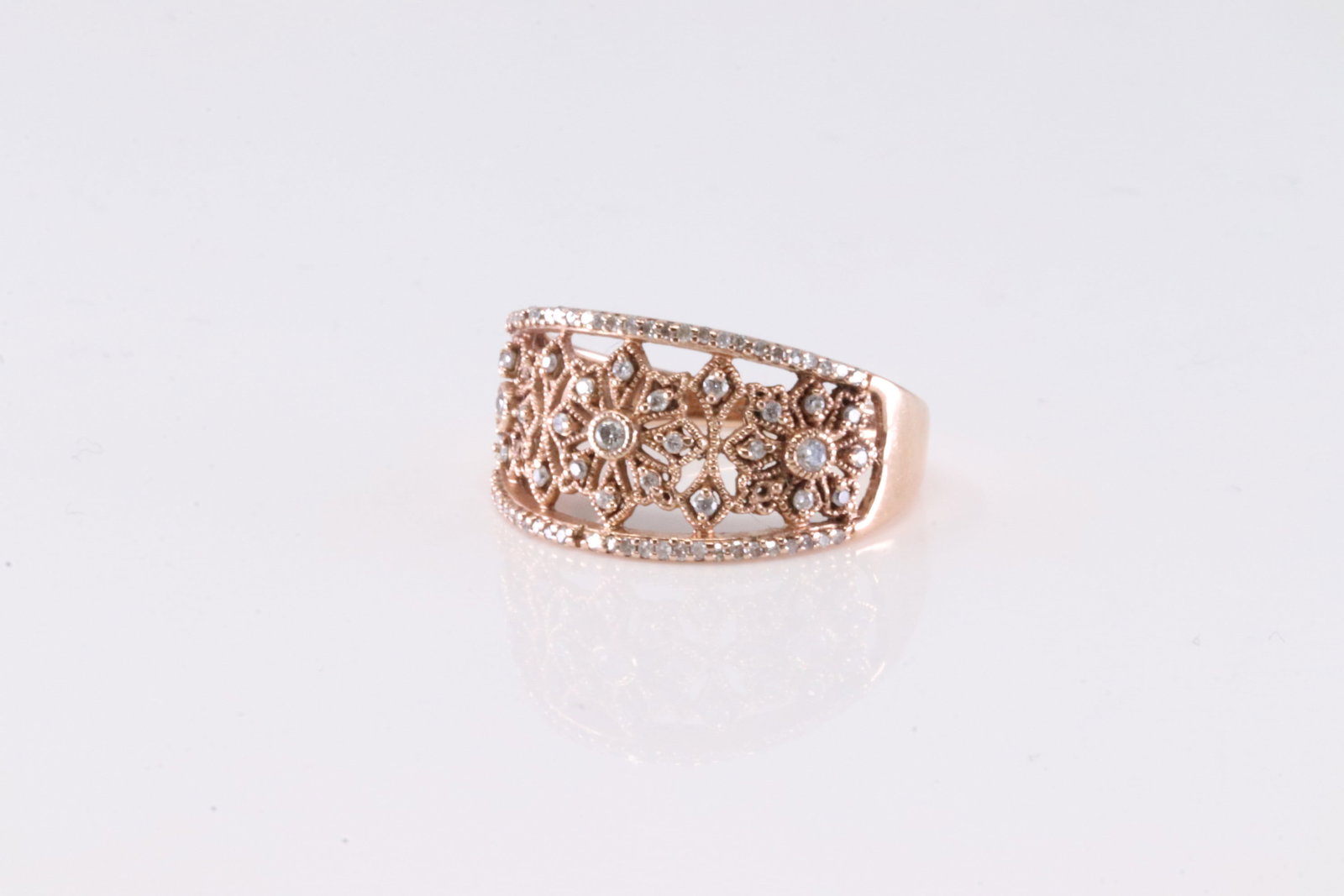 Diamond Ring 10Kt. - 3