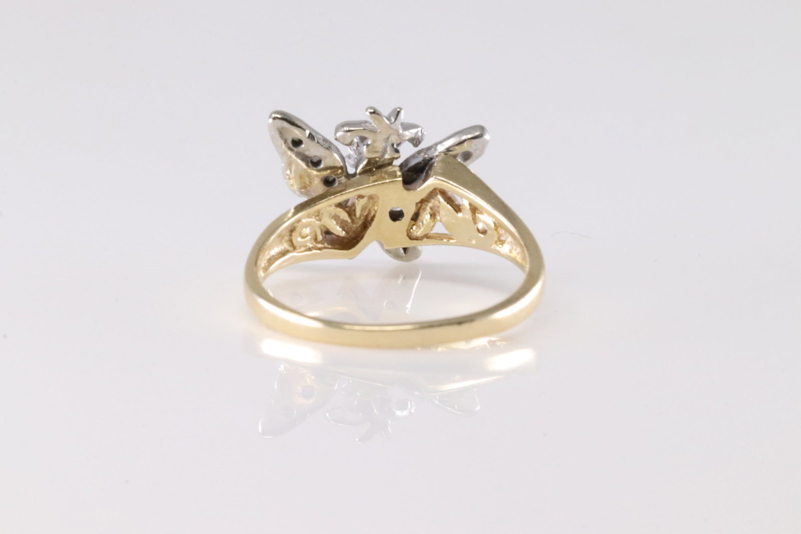 Diamond Ring 14Kt. - 4