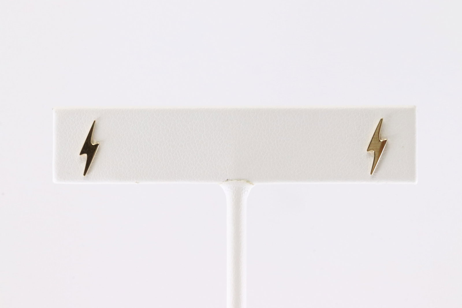 Lightning Stud Earring 14Kt. - 3