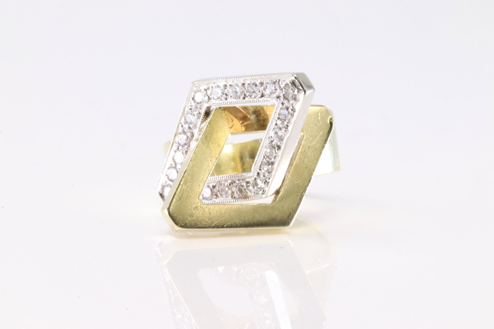 Diamond Ring 14Kt. (1 of 4)
