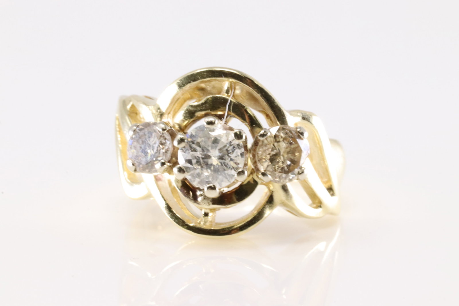 Diamond Ring 14Kt. - 3