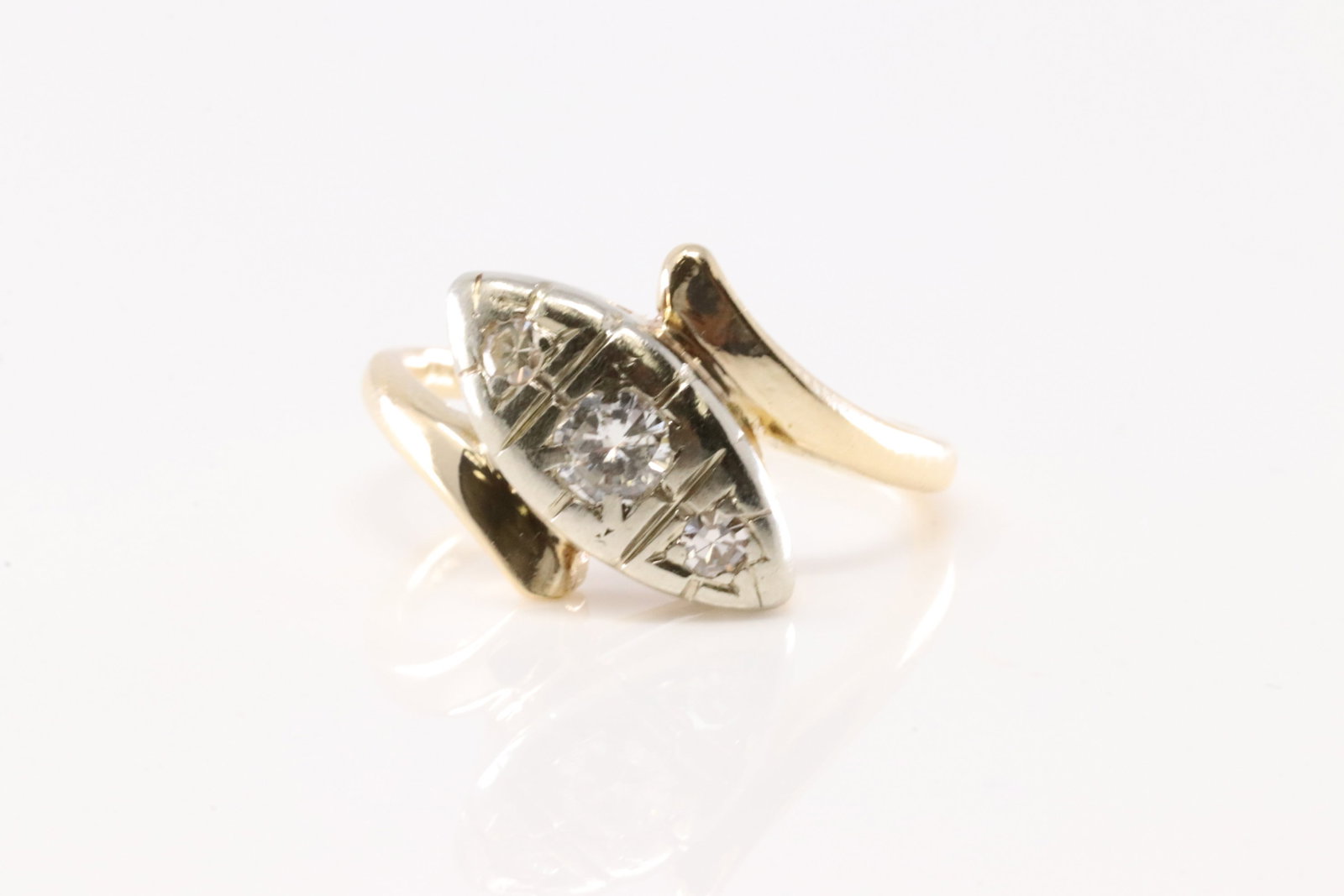 Diamond Ring 14Kt. - 3