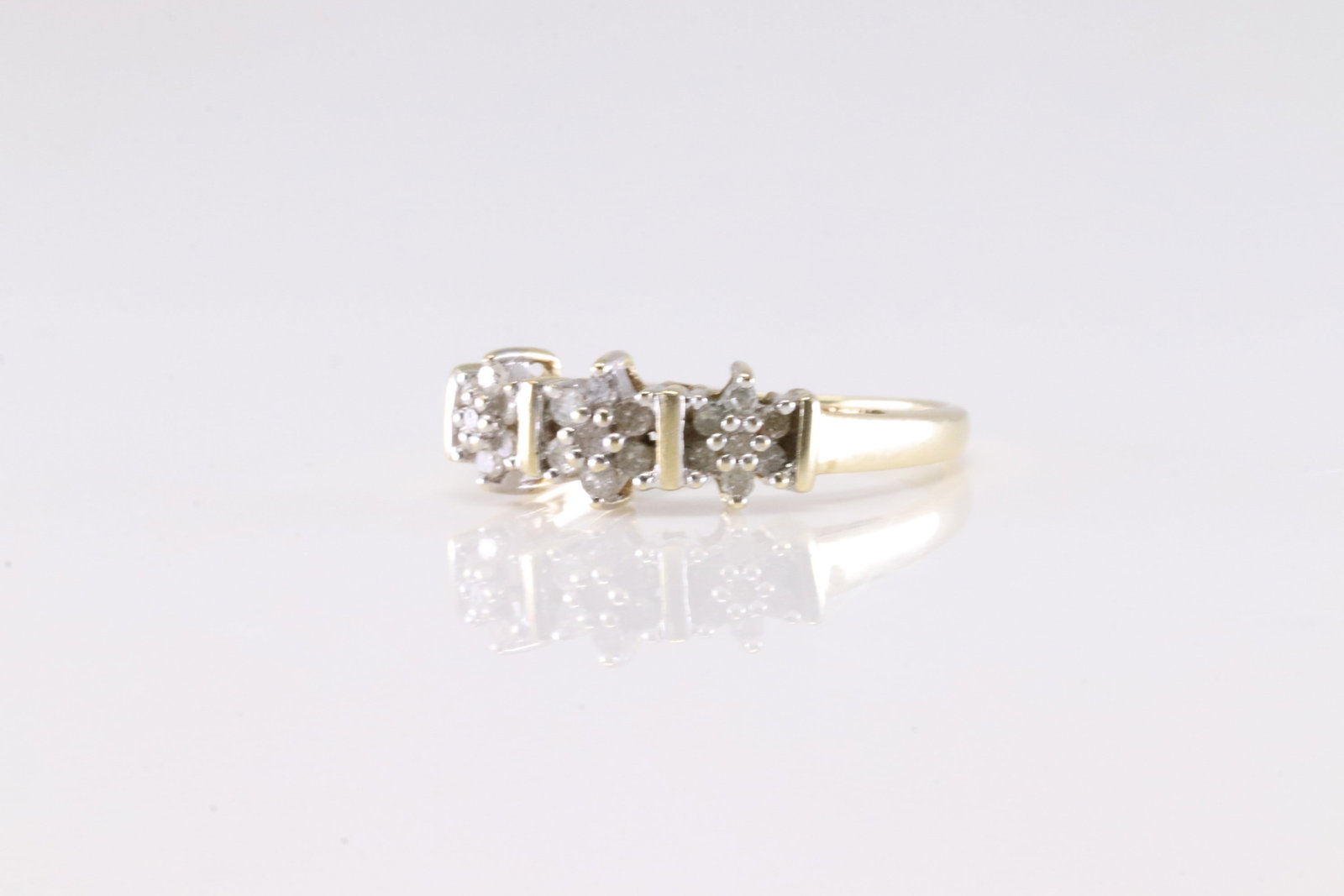 Diamond Ring 10Kt. - 3