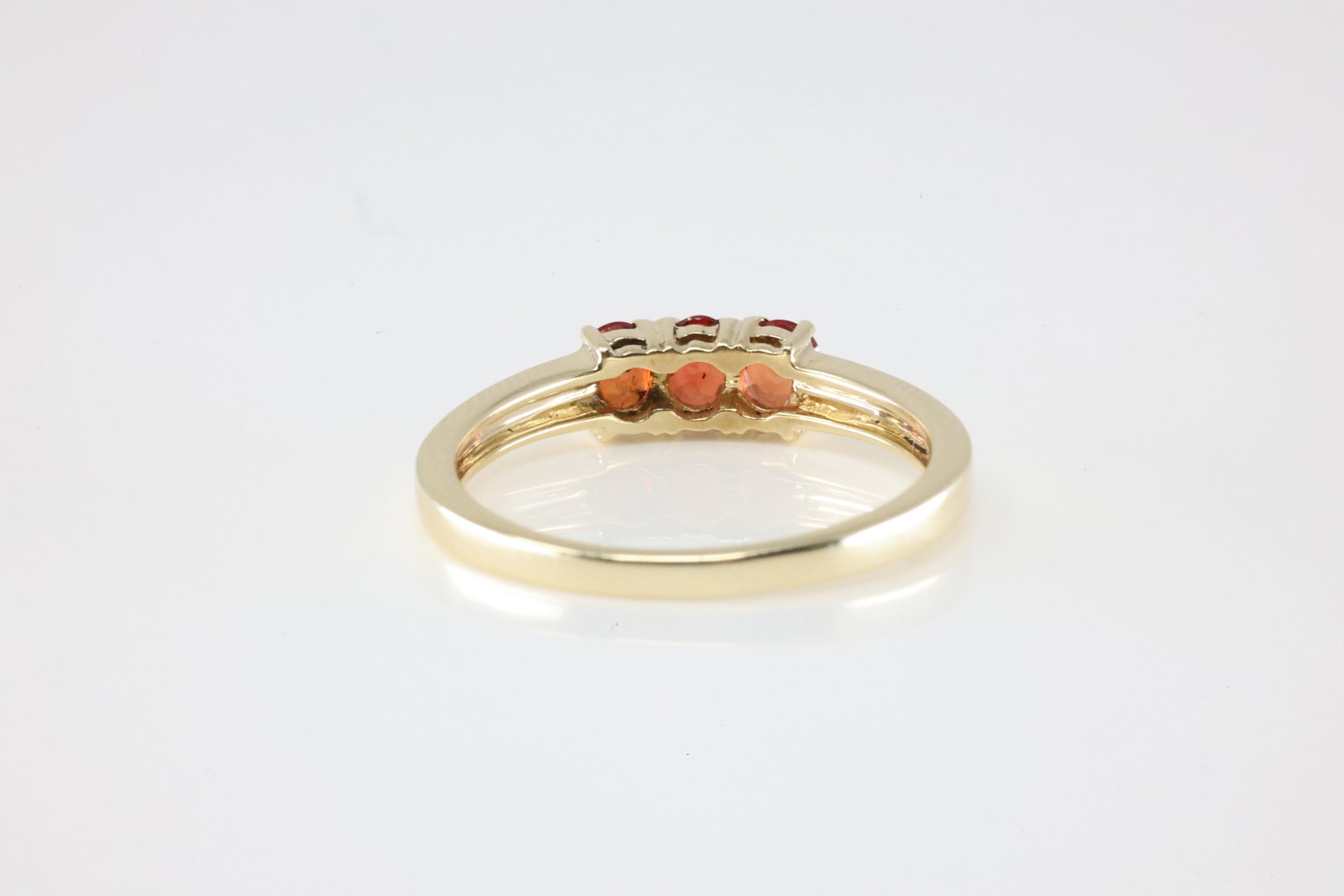 Vintage Ruby Ring 9Kt. - 3