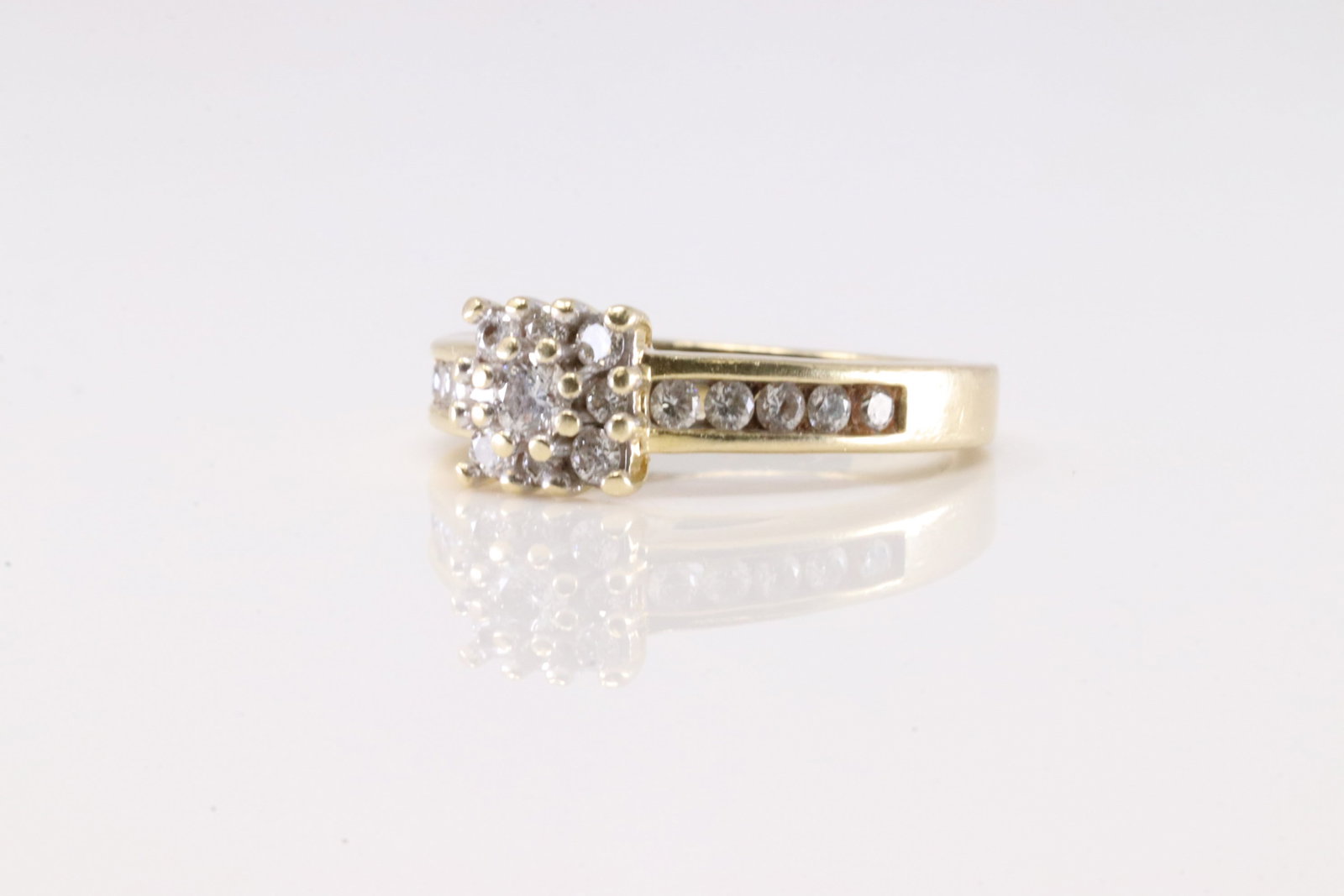 Diamond Ring 14Kt. - 3