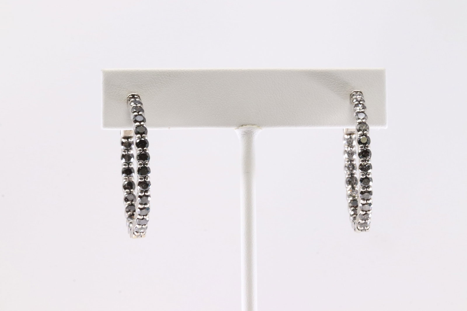 Eternity Hoop Diamond Earring 14Kt. - 2