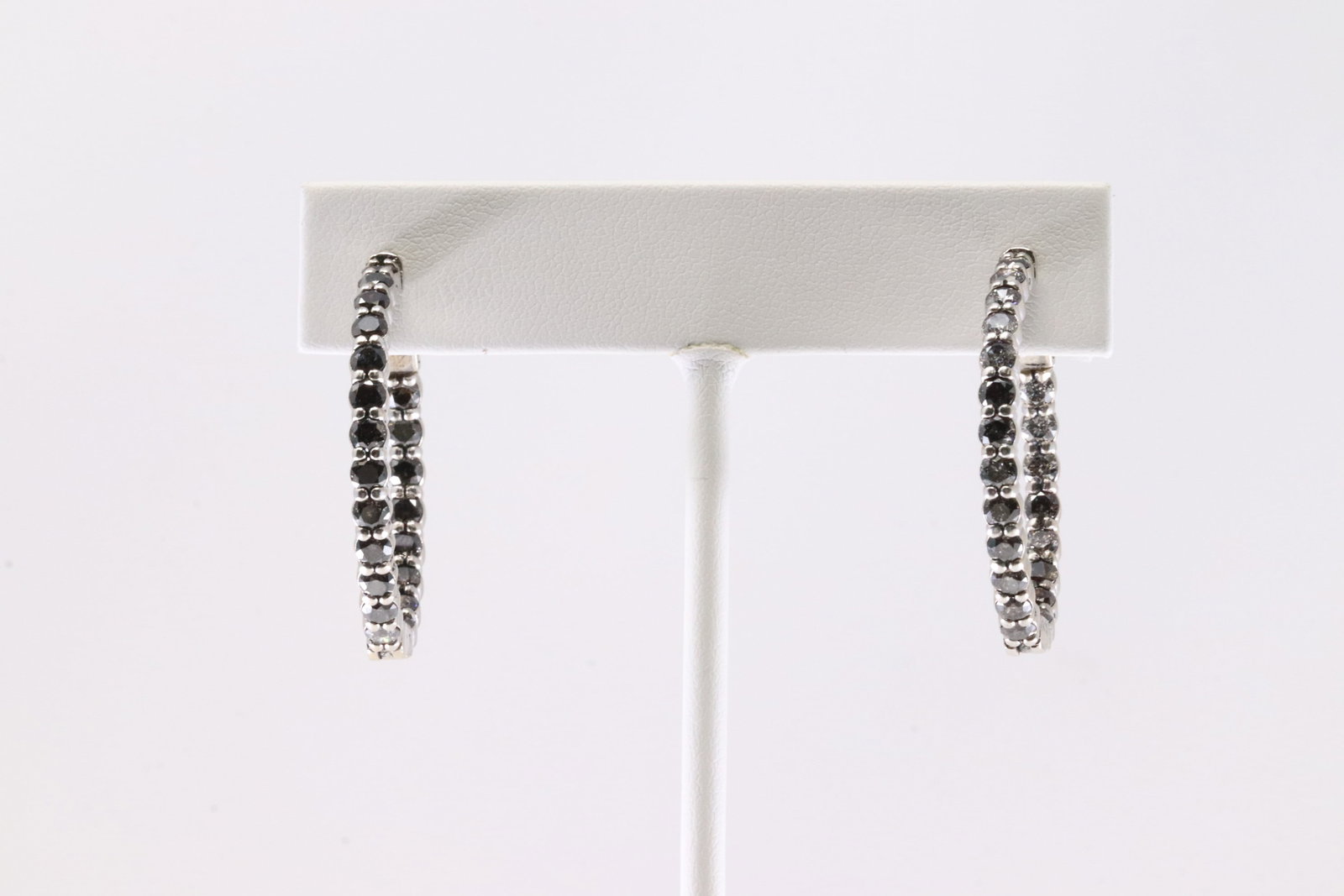 Eternity Hoop Diamond Earring 14Kt. - 3