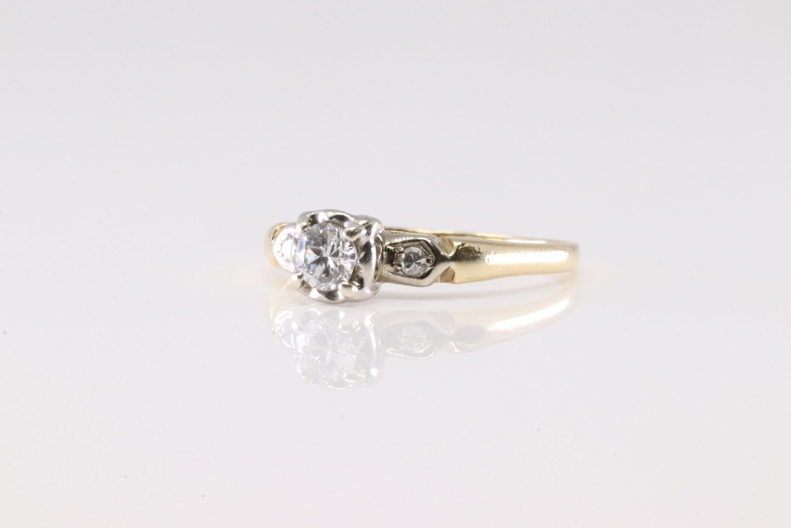 Diamond Ring 14Kt. - 3