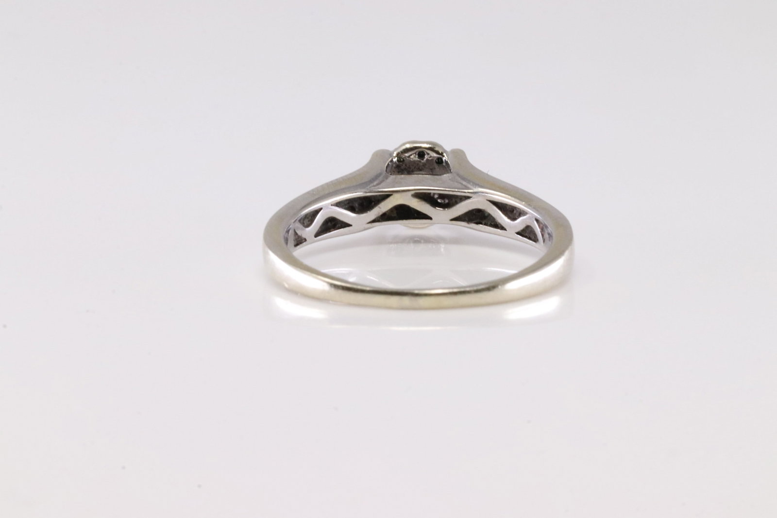Diamond Ring 14KT. - 4