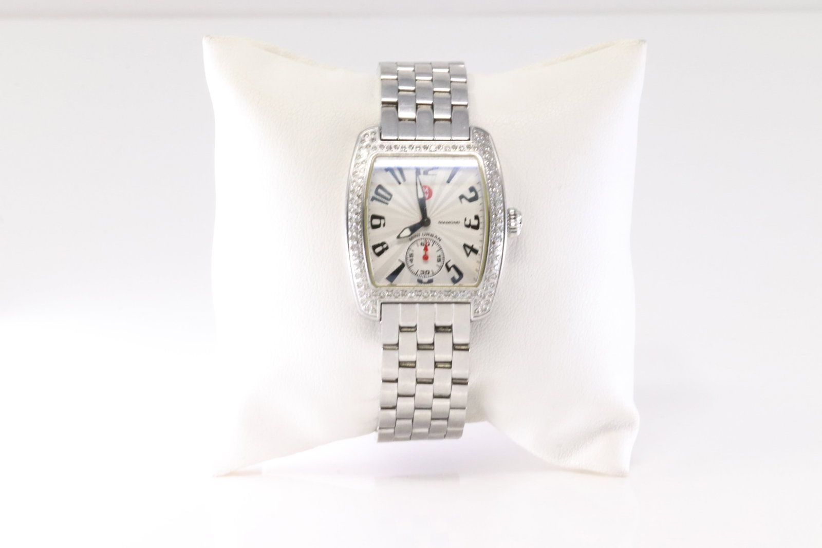 Michele Swiss Diamond Bezel Watch ? Model MW02A01 (1 of 6)