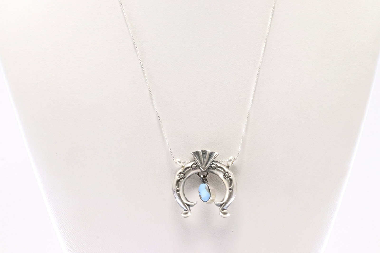 Native America Navajo Sterling Silver Golden Hill Turquoise Pendant By Gary Shorty With A 925 (1 of 4)