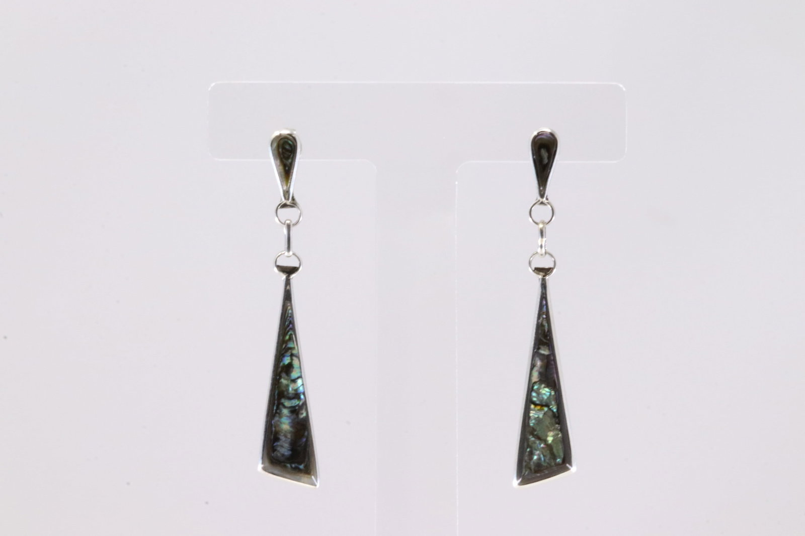 Native America Navajo Sterling Silver Pearl Post / Dangling Earring's By A.Gasper.: This is a Native America Navajo Sterling Silver Pearl Post / Dangling Earring's By A.Gasper.