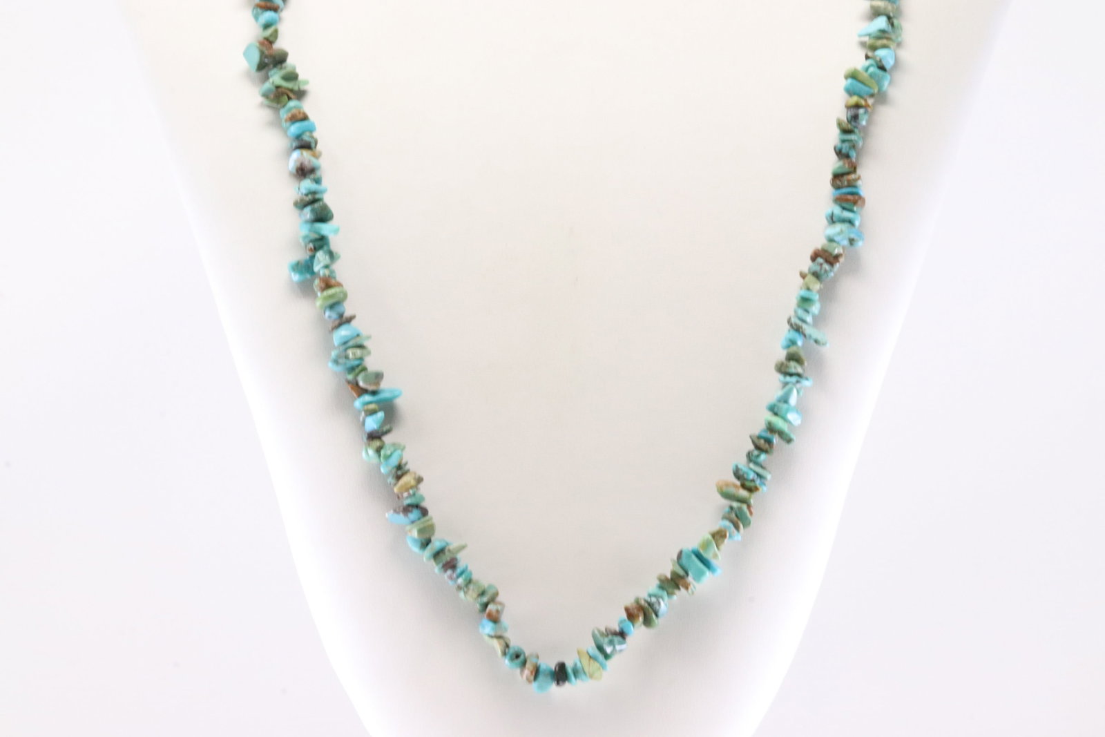 America Sterling Silver Turquoise Necklace. (1 of 3)