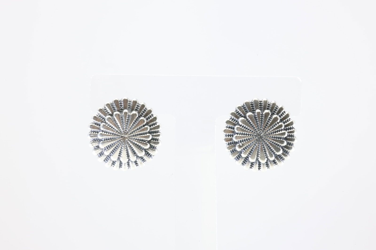 America Sterling Silver Solid Stamped Post Earring's.: This is a America Sterling Silver Solid Stamped Post Earring's.