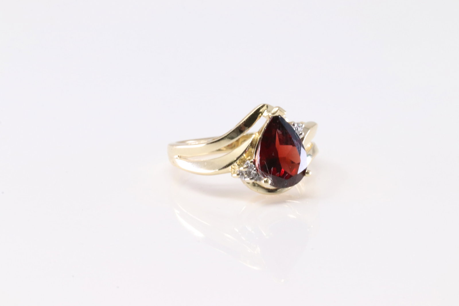 Ruby & Diamond Ring 14Kt. - 2