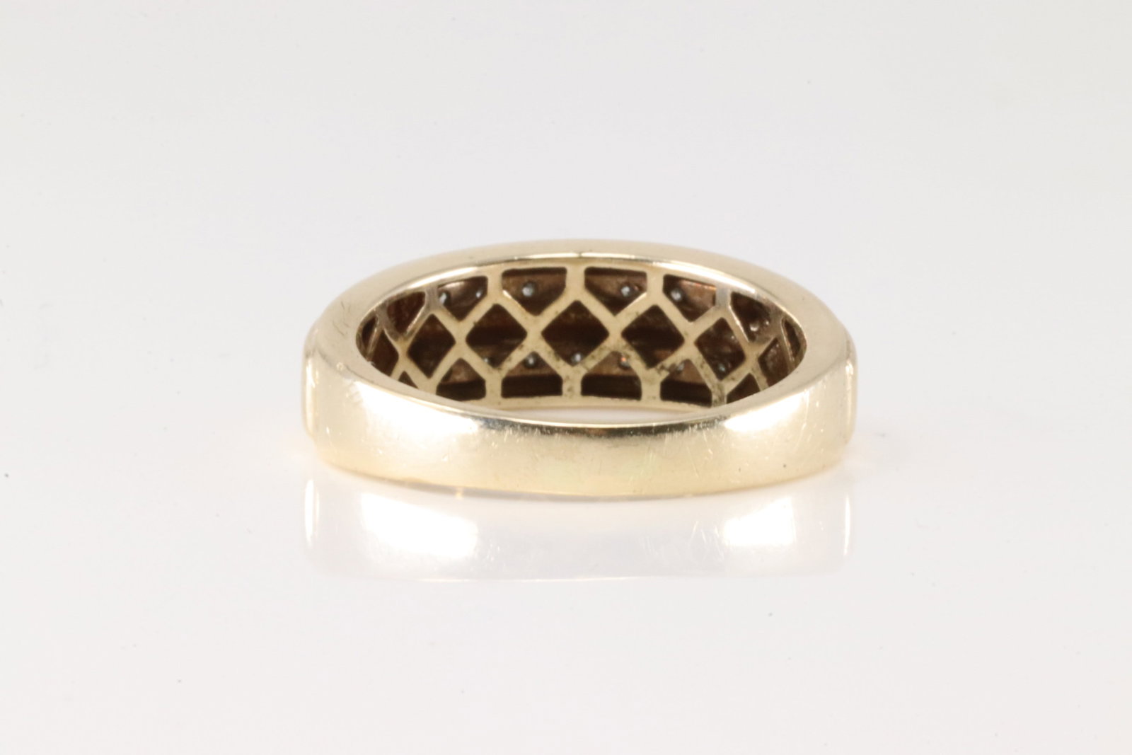 Wedding Diamond Ring 10Kt. - 4