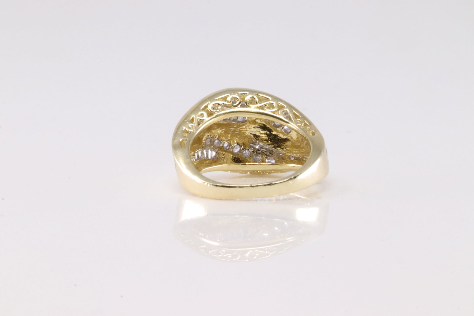 Diamond Ring 14Kt. - 4