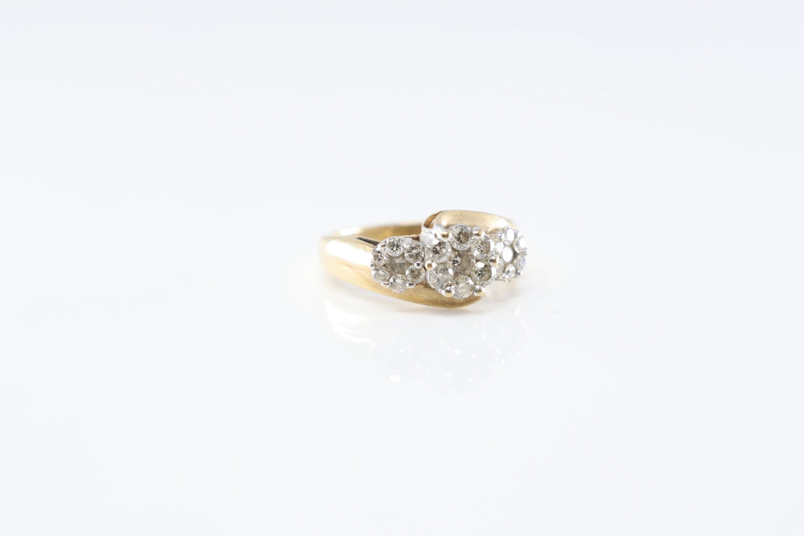 Diamond Ring 10Kt. - 3
