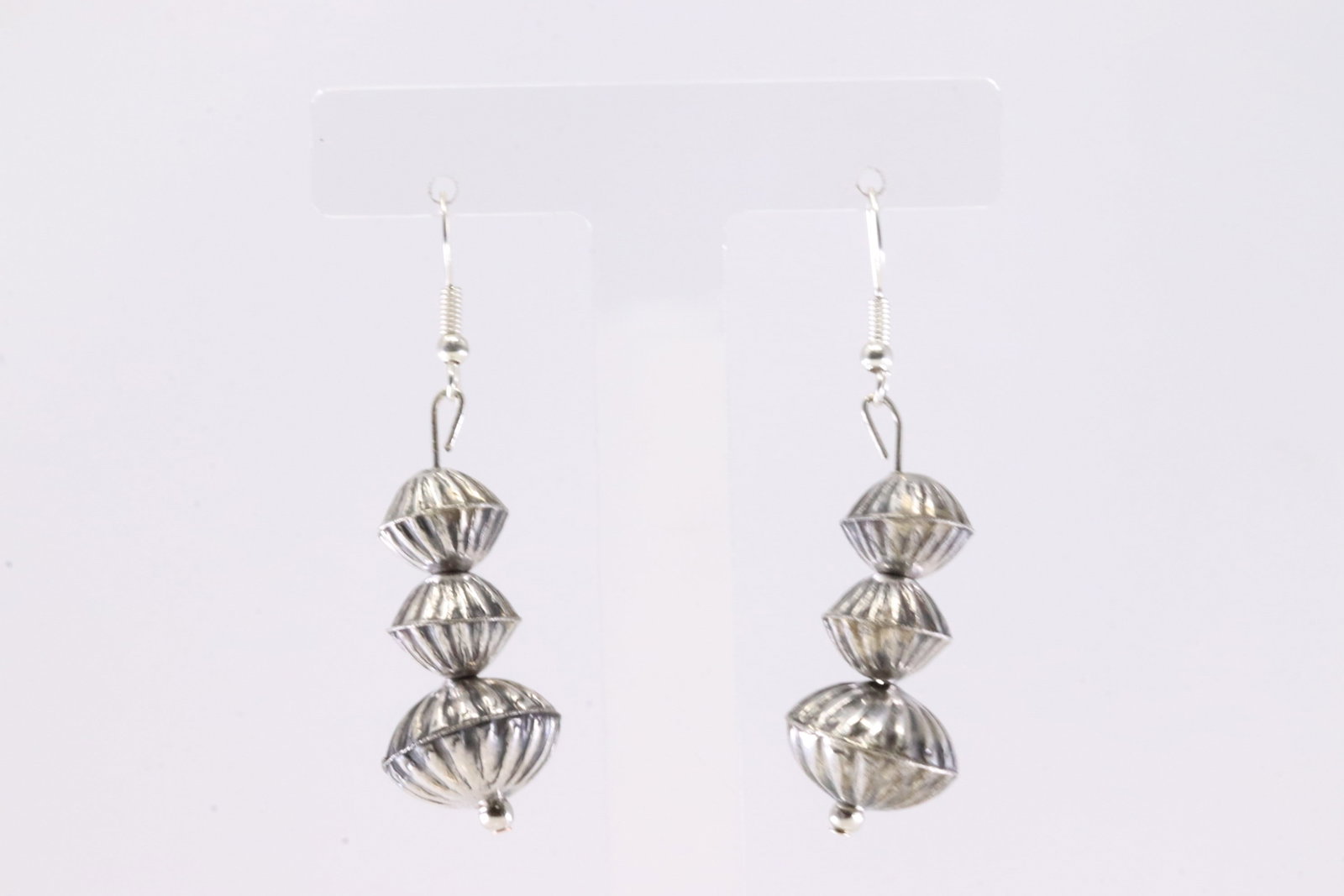 America Sterling Silver Stamped Dangling Earring's.: This is a America Sterling Silver Stamped Dangling Earring's.