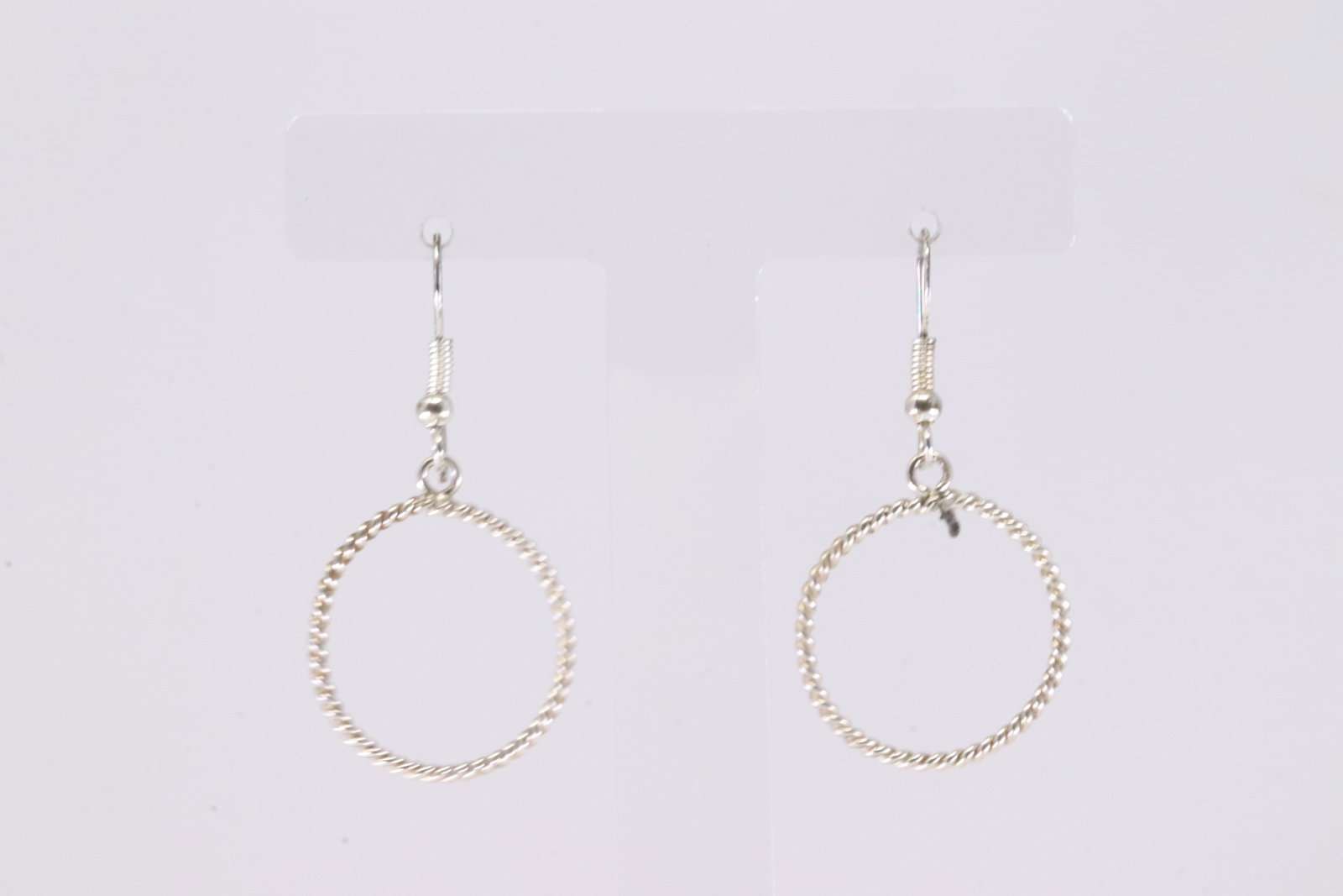 America Sterling Silver Stamped Dangling Earring's.: This is a America Sterling Silver Stamped Dangling Earring's.