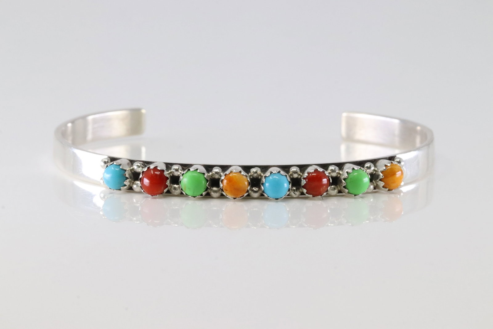 America Navajo Copper Bracelet Cuff. (1 of 4)
