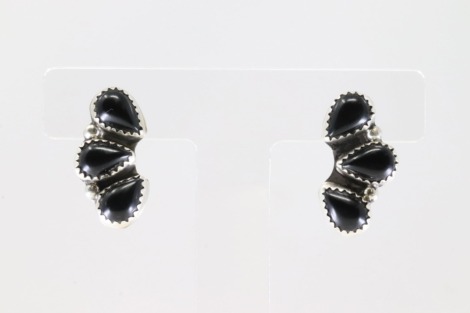 America Sterling Silver Turquoise Post Earring's.: This is a America Sterling Silver Turquoise Post Earring's.