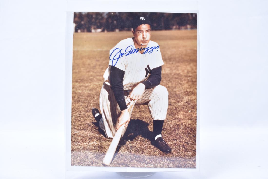 Joe Dimaggio Signed Photo COA (1 of 2)