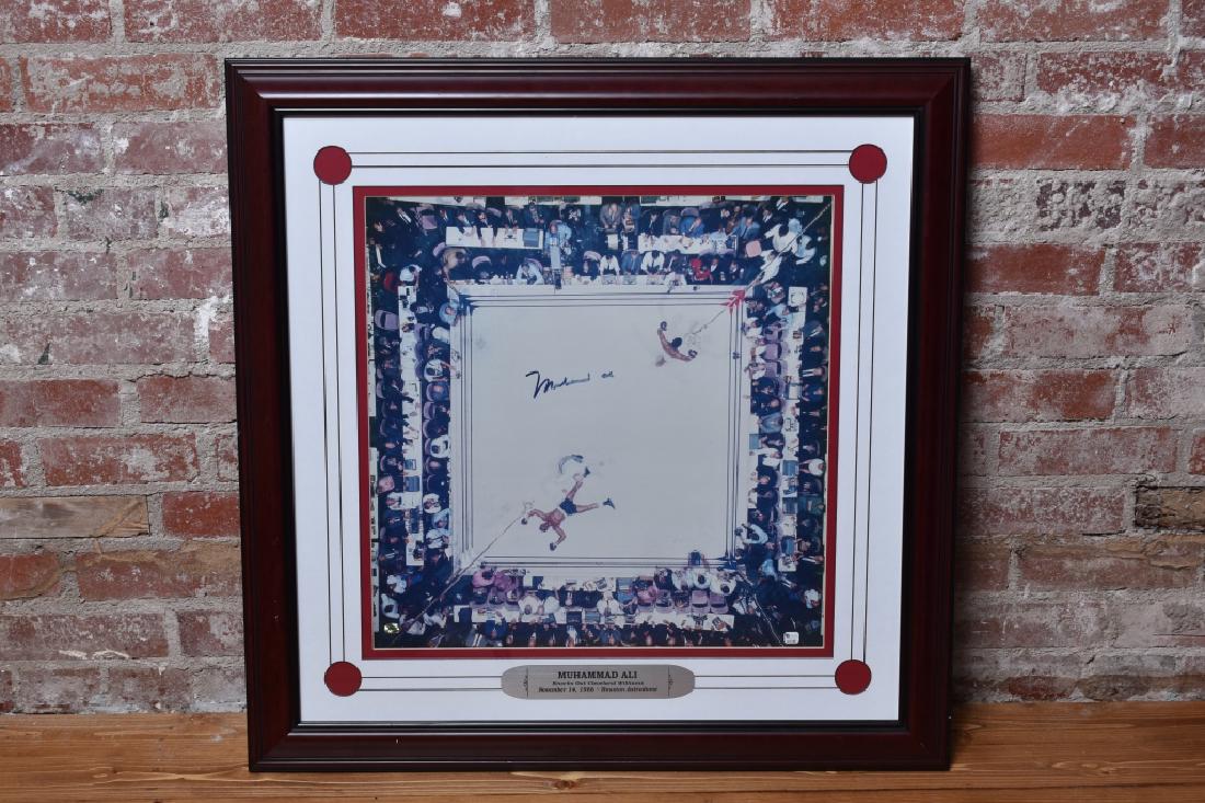 Muhammad Ali Framed Signed Knockout Williams COA (1 of 2)