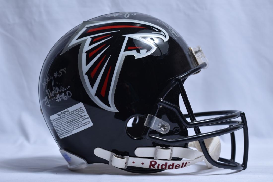 Atlanta Falcons Signed Helmet (1 of 4)